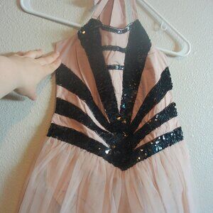 Tutu Du Monde Black and pink tutu with snaps underneath